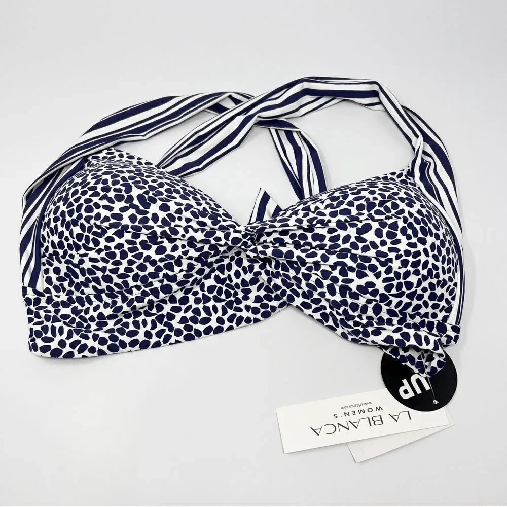 La Blanca Banded Bikini Top